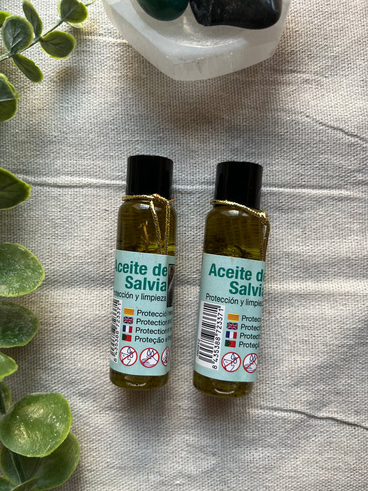 Aceite de Salvia (Protección y limpieza)